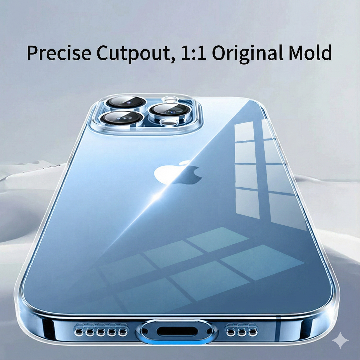 Crystal Clear Shockproof Case for iPhone 16 Series | Anti-Yellowing & Slim Fit