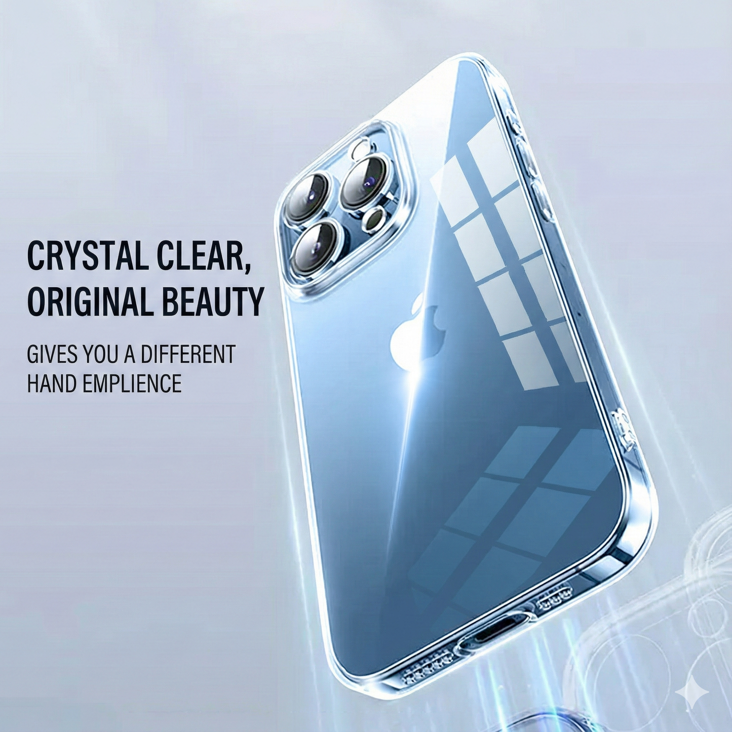 Crystal Clear Shockproof Case for iPhone 16 Series | Anti-Yellowing & Slim Fit