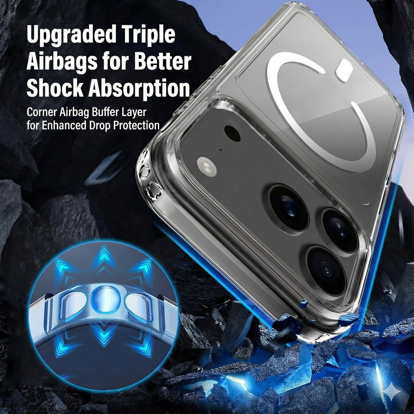 [NEW] iPhone 17 Series MagSafe Case | Magnetic Suction & Shockproof Cover