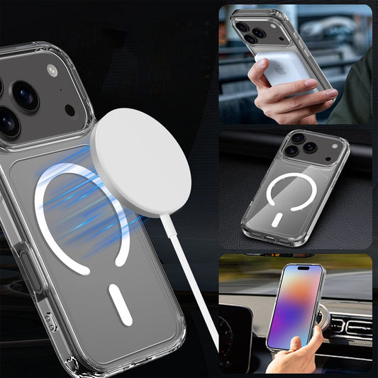 [NEW] iPhone 17 Series MagSafe Case | Magnetic Suction & Shockproof Cover