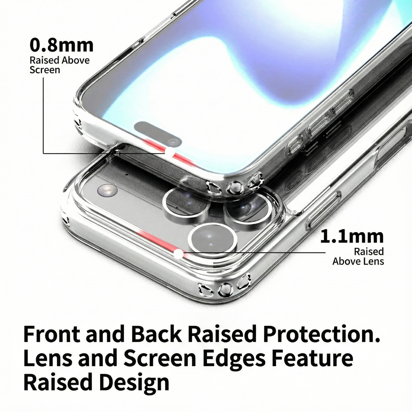 [NEW] iPhone 17 Series Crystal Clear Case | Premium Hybrid Protection